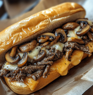 Beef Shroom Sandwich