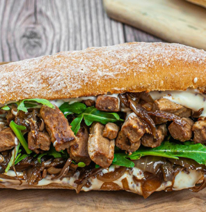   Vegan Steak Sandwich  