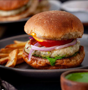 Spicy Chicken Burger 