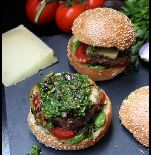 Chimichurri Steakhouse Burger